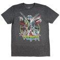 thumbnail image 1 of Voltron Men's Distressed Vintage Graphic Design T-Shirt, 1 of 6