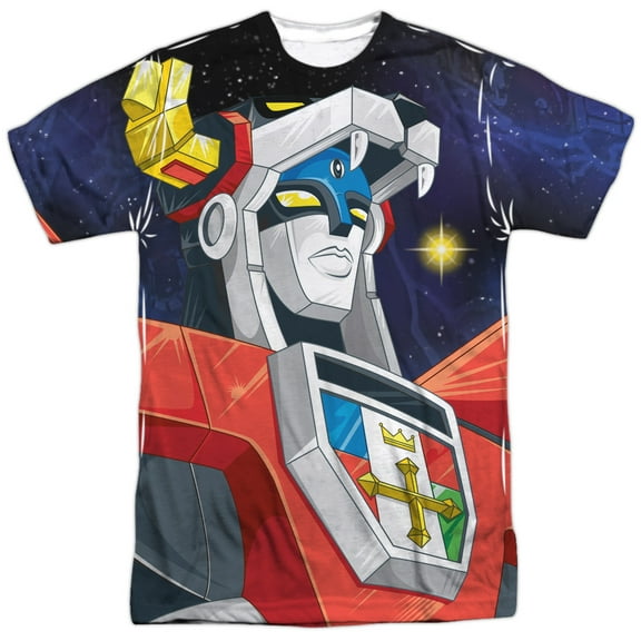 Voltron Men's  Space Sublimation T-shirt White