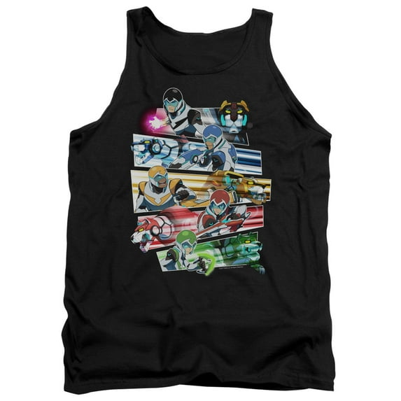 Voltron/Paladins Strike Adult Tank Top Black