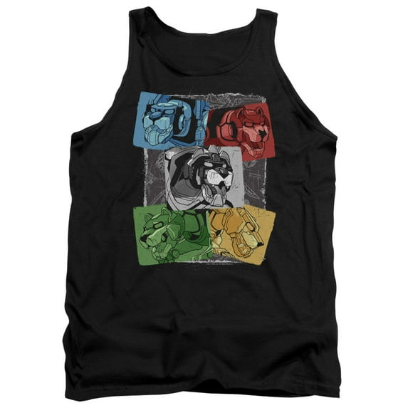 Voltron/Pride Adult Tank Top Black