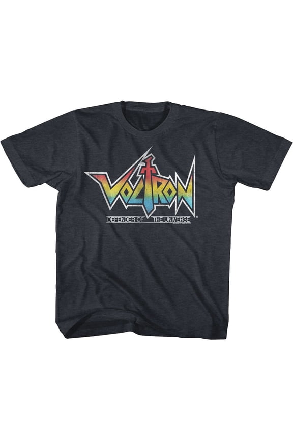 Voltron Rainbow Logo Vintage Navy Toddler T-Shirt