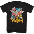 thumbnail image 1 of Voltron Retron Black Adult T-Shirt, 1 of 2