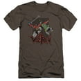 thumbnail image 1 of Voltron/Roar Premium Canvas Adult Slim Fit 30/1 T-Shirt Charcoal, 1 of 1