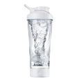 thumbnail image 1 of VOLTRX Premium Electric Protein Shaker Bottle, Made with Tritan - BPA Free - 24 oz Vortex Portable Mixer Cup/USB Rechargeable Shaker Cups for Protein Shakes (White), 1 of 5