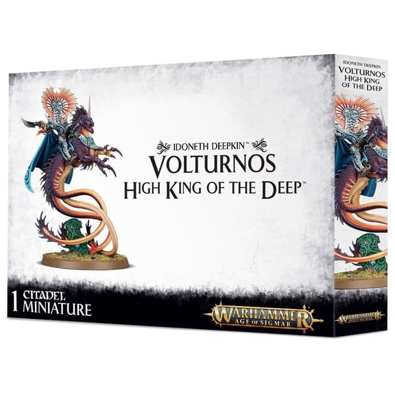 Warhammer Age of Sigmar Idoneth Deepkin Volturnos, High King of the Deep Miniatures