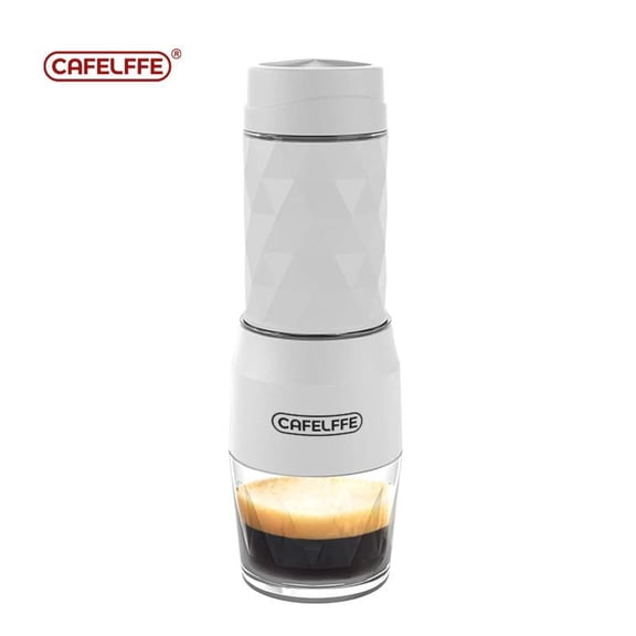 VoluVibe 3 In1 Portable Coffee Machine Hot/Cold Water Manual Espresso Maker For Capsule & Ground Hand Press Brewer hiking Travel