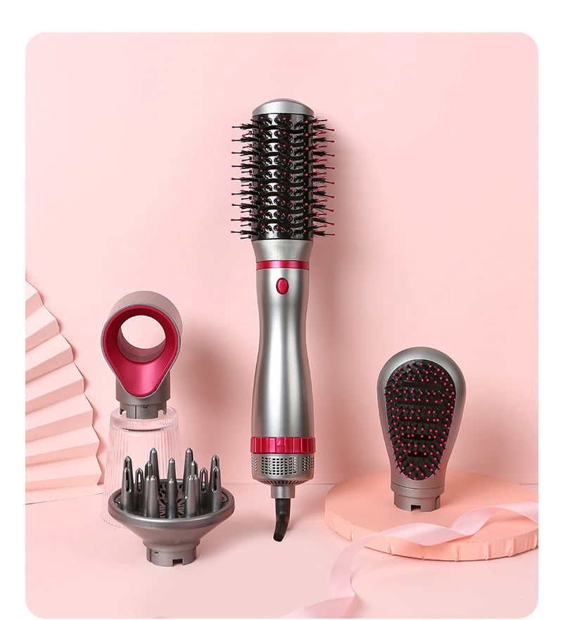 VoluVibe 4 in 1 Blowout Brush, Negative Ion Detachable Hair  display picture 3