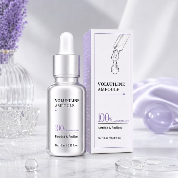 Volufiline 100% Ampoule Serum, Hydrating & Firming Essence for Radiant Skin
