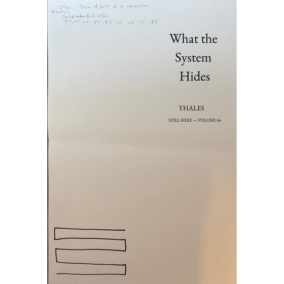 Still Here Volume 04: What the System Hides, Book 4, (Paperback)