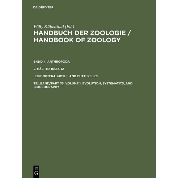 Volume 1: Evolution, Systematics, and Biogeography, (Hardcover)