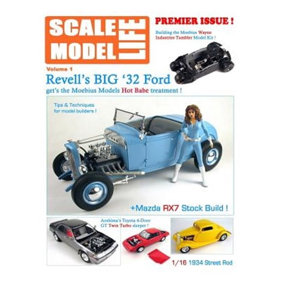 Volume 1: Scale Model Life: Building Scale Model Kits Magazine (Paperback)
