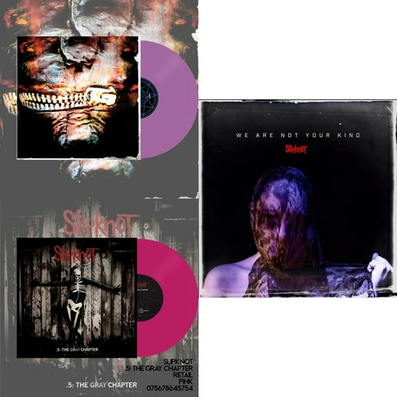 Volume 3: The Subliminal Verses (X) (Violet Vinyl/2LP) & .5: The Gray Chapter (X) (Pink Vinyl/2LP) & We Are Not Your Kind (Dl Card)