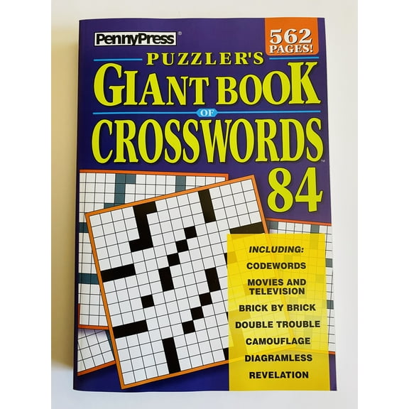 Volume 84 of Penny Press Puzzlers Giant Book of Crossword Puzzles