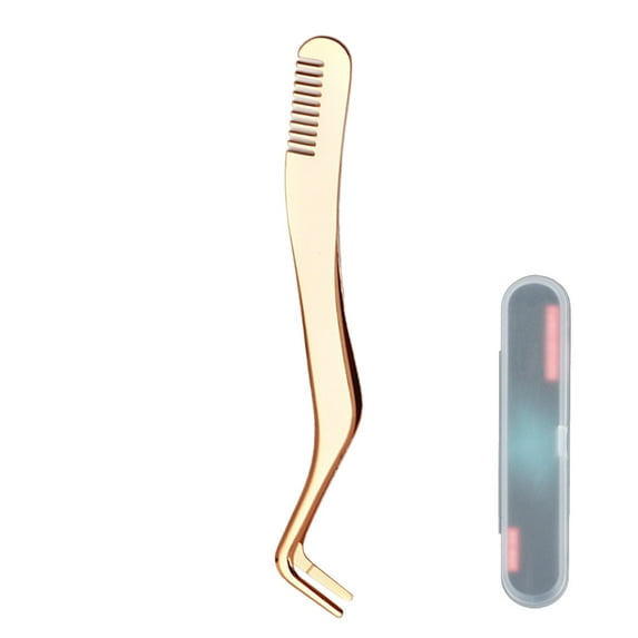 Volume & Classic Extension Tweezers DIY Eyelash Extension Wisp Applicator for Mistake-Proof Artificial Lash Placement – Build Your Featherlight Synthetic Reusable Eyelash