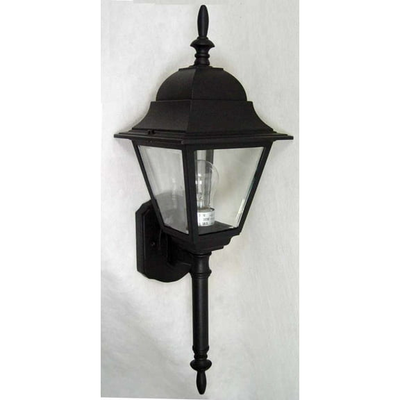 Volume Lighting V8310 1 Light 23.75" Height Outdoor Wall Sconce - Black