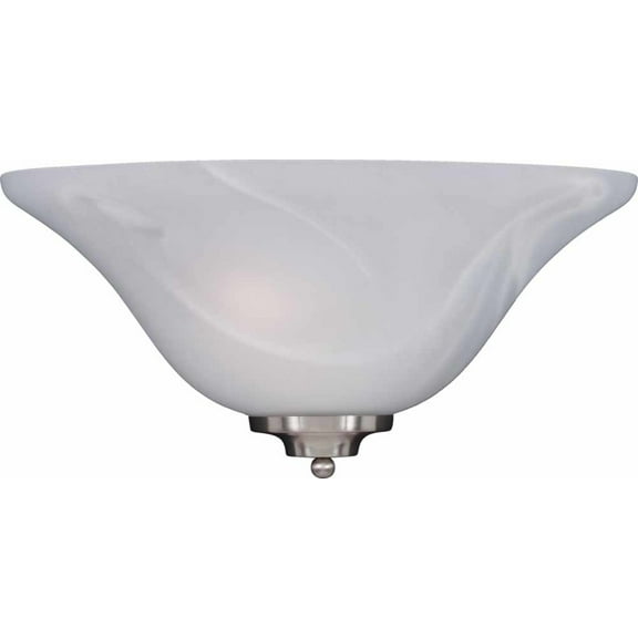 Volume Lighting V6705 Troy 13.5" Width Wall Sconce - Nickel