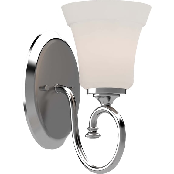 Volume Lighting 1061-3 Tes 1 Light 11" Tall Bathroom Sconce - Chrome