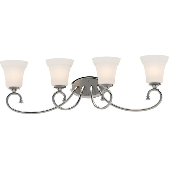 Volume Lighting 1064 Tes 4 Light 37" Wide Bathroom Vanity Light - Chrome