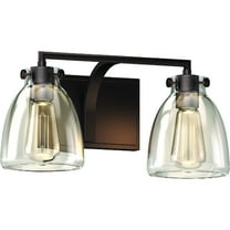 Volume Lighting  2-Light Indoor Antique Bronze Vintage-Inspired Sconce