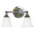 thumbnail image 1 of Volume Lighting V1362 2 Light 15.5" Width Bathroom Vanity Light - Nickel, 1 of 1