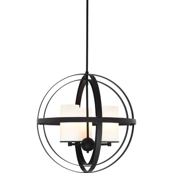 Volume Lighting 3-Light Indoor Antique Bronze Sphere