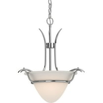 Volume Lighting 3032 Alesia 2 Light 19" Wide Full Size Pendant - Nickel