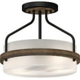 thumbnail image 1 of Volume Lighting 4743 Emery 2 Light 13" Wide Semi-Flush Ceiling Fixture - MultiColor, 1 of 1