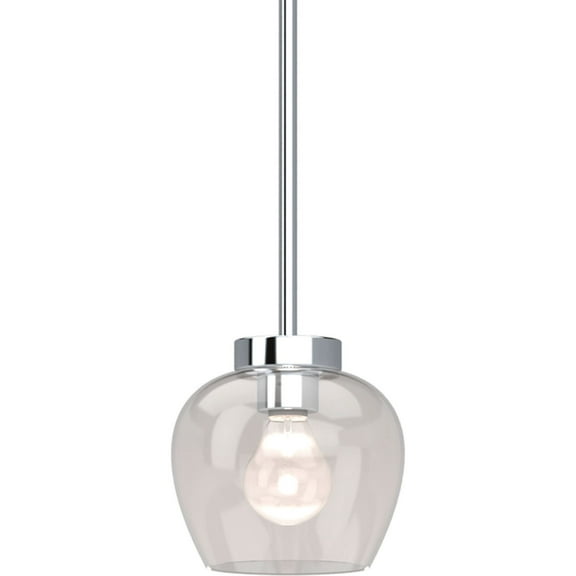 Volume Lighting 5521 Aria 1 Light 6" Wide Mini Pendant - Nickel