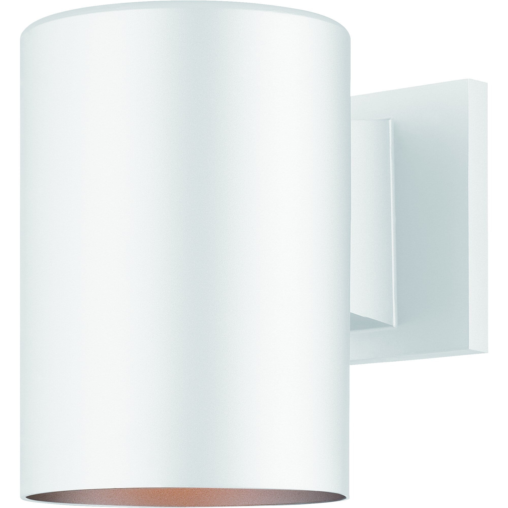 Volume Lighting 9625-6 1 Light 7" Tall Outdoor Wall Sconce - White