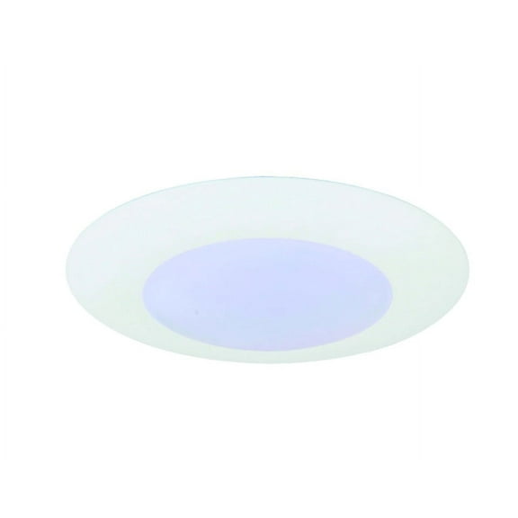 Volume Lighting Aluminum LED Ceiling Surface Flush Mount with Lens, Round Trim