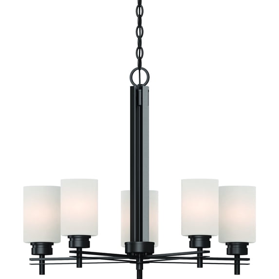 Volume Lighting Carena 5-Light Indoor Antique Bronze Chandelier