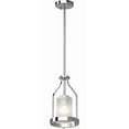 thumbnail image 1 of Volume Lighting  Emery 1-Light Chrome Mini Pendant, 1 of 3