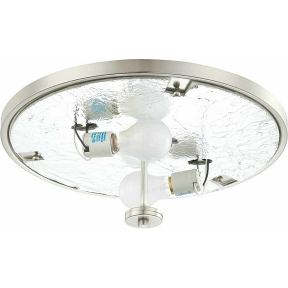 Volume Lighting V7342 Esprit 2 Light 16" Width Flush Mount Ceiling Fixture - Nickel