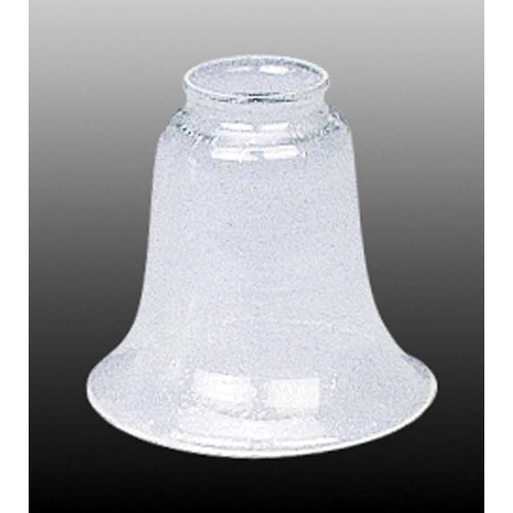 Volume Lighting Gs-157 4.75" Height Clear Seedy Glass Bell Ceiling Fan Light Kit Shade -
