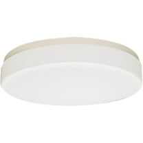 Volume Lighting V6215 1 Light 11" Wide Integrated Led Flush Mount Drum Ceiling Fixture /