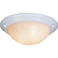 thumbnail image 1 of Volume Lighting V6852 Lunar 2 Light 16" Wide Flush Mount Bowl Ceiling Fixture - White, 1 of 2