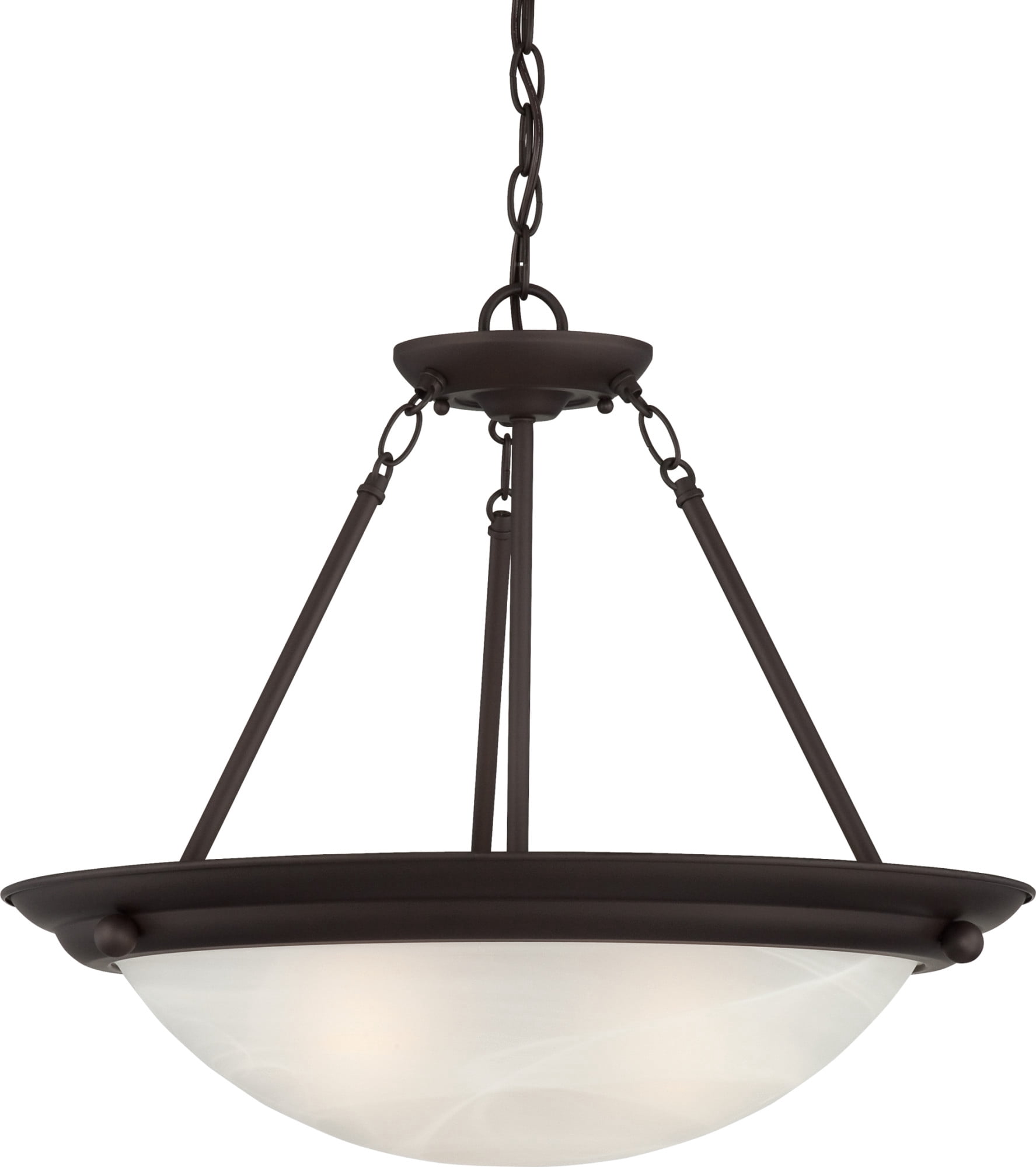 Volume Lighting 6973-79 Lunar 3 Light 22" Wide Pendant / Semi-Flush Ceiling Fixture -