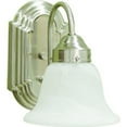thumbnail image 1 of Volume Lighting  Marti 1-Light Indoor Brushed Nickel  Wall Sconce, 1 of 2