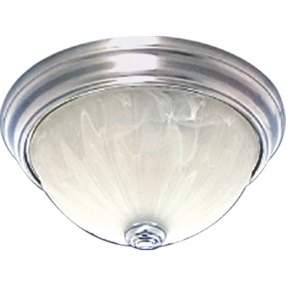 Volume Lighting 7732-33 Marti 2 Light 13" Wide Flush Mount Bowl Ceiling Fixture - Nickel