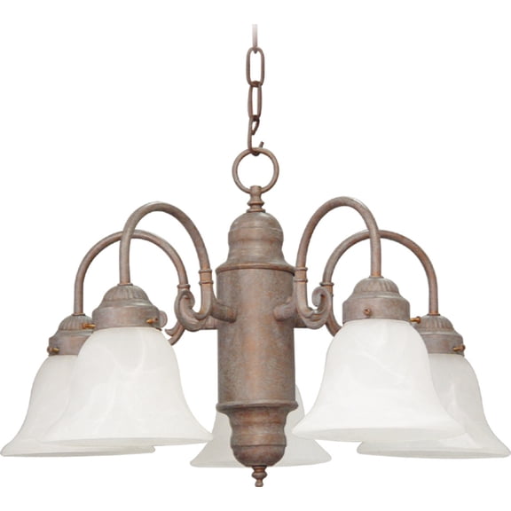 Volume Lighting V4325 Marti 5 Light 23" Wide Chandelier - Prairie Rock