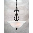 thumbnail image 1 of Volume Lighting 2343-79 Minster 3 Light Foyer 21.5" Height Pendant - Bronze, 1 of 2