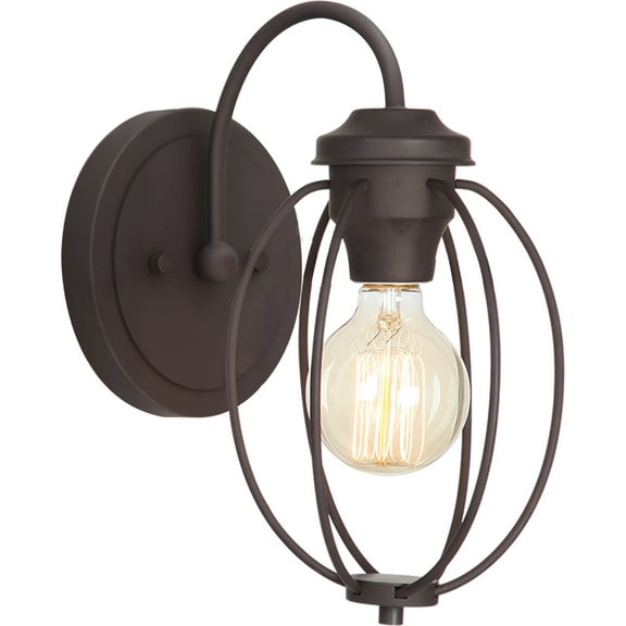 Volume Lighting V6131 Prelude 1 Light 12" Tall Bathroom Sconce - Bronze