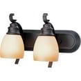 thumbnail image 1 of Volume Lighting V4152 Rainier 2 Light 18" Wide Bathroom Vanity Light - Bronze, 1 of 1