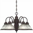 thumbnail image 1 of Volume Lighting V4715-79 Roth 5-Light Antique Bronze Chandelier, 23" x 23" x 14", 1 of 3