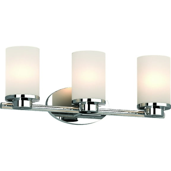 Volume Lighting Sharyn 3-Light Indoor Chrome Bathroom