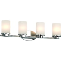 Volume Lighting  Sharyn 4-Light Indoor Chrome Bathroom Vanity