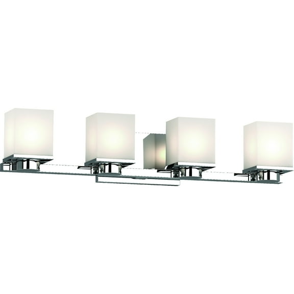 Volume Lighting  Sharyn 4-Light Indoor Chrome Bathroom Vanity