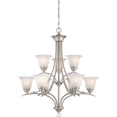 thumbnail image 1 of Volume Lighting 5249-33 Trinidad 9 Light 30" Wide Chandelier - Nickel, 1 of 2