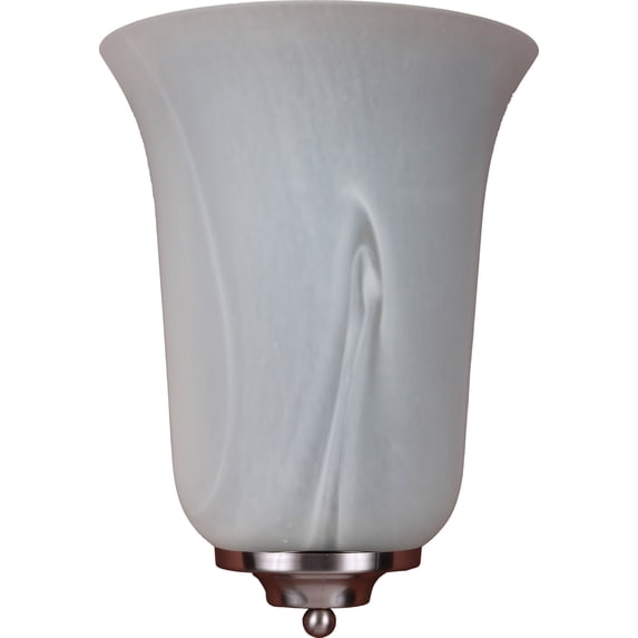 Volume Lighting 6703-33 Troy 1 Light 11" Tall Wall Sconce - Nickel