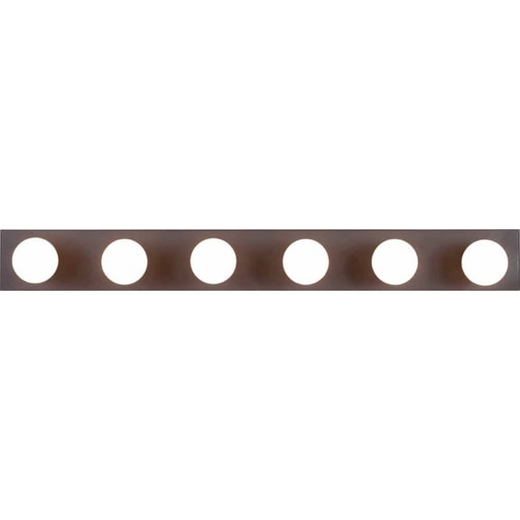 Volume Lighting 1026-79 6 Light 36" Width Bathroom Vanity Strip - Bronze